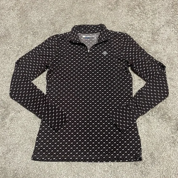 Women’s Ariat Tek Cold Series Lowell 1/4 Zip Pullover Size L - Picture 1 of 5